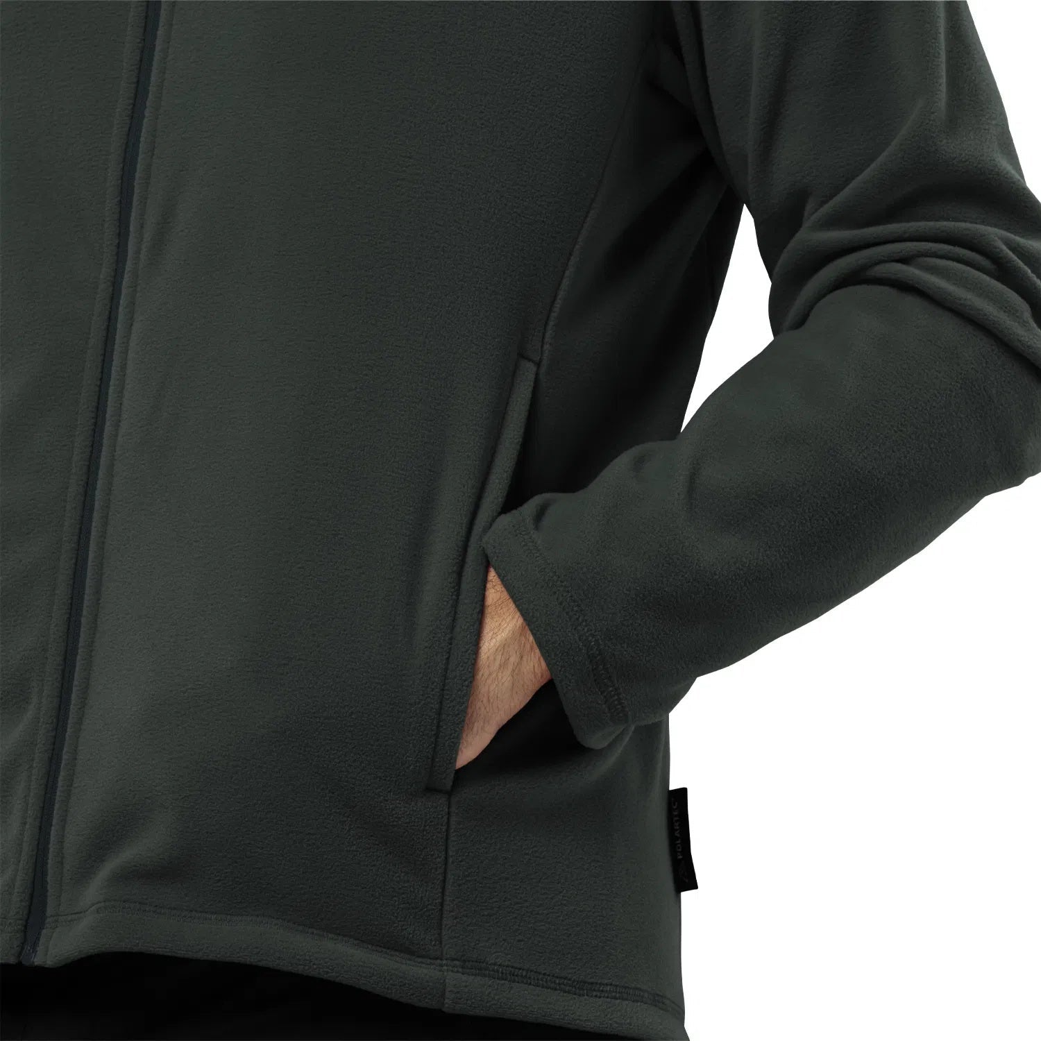 Jack Wolfskin Taunus Full Zipper Erkek Sweat - Yeşil - görsel 5
