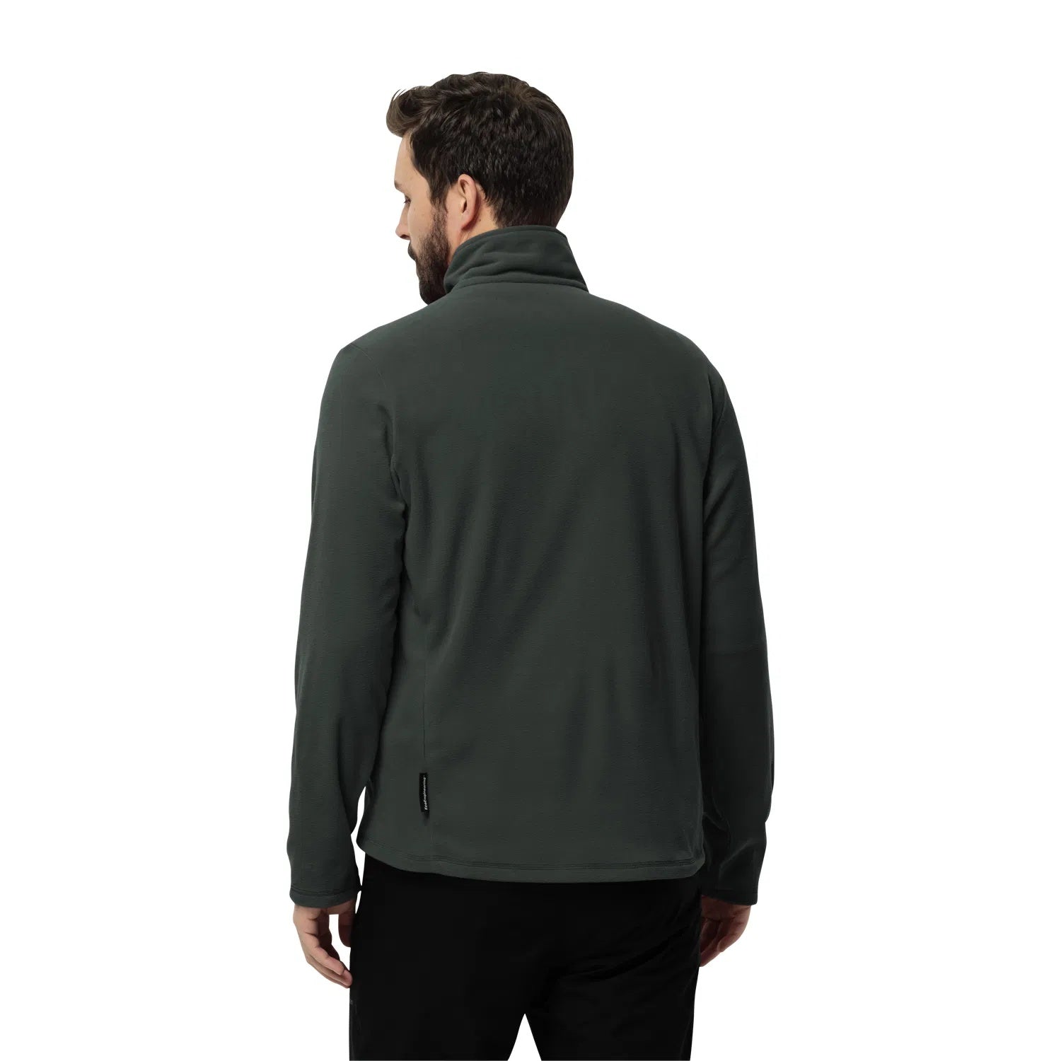 Jack Wolfskin Taunus Full Zipper Erkek Sweat - Yeşil - görsel 4