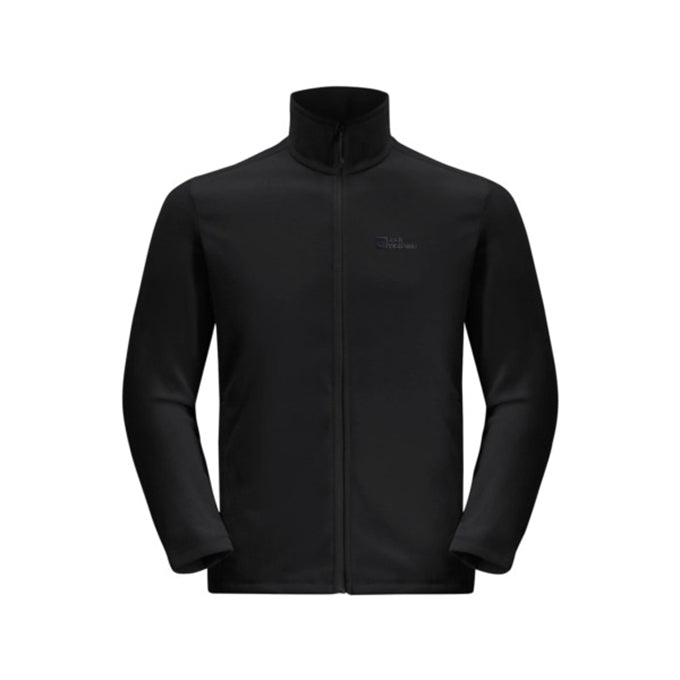 Jack Wolfskin Taunus Full Zipper Siyah Erkek Polar