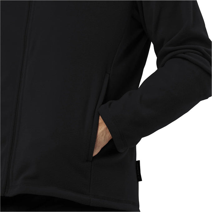 Jack Wolfskin Taunus Full Zipper Siyah Erkek Polar
