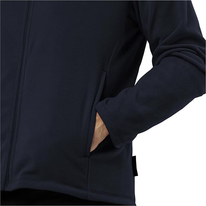 Jack Wolfskin Taunus Full Zipper Lacivert Erkek Polar