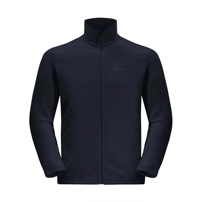 Jack Wolfskin Taunus Full Zipper Lacivert Erkek Polar