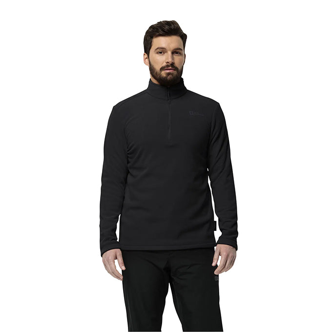 Jack Wolfskin Taunus HZ Siyah Erkek Polar