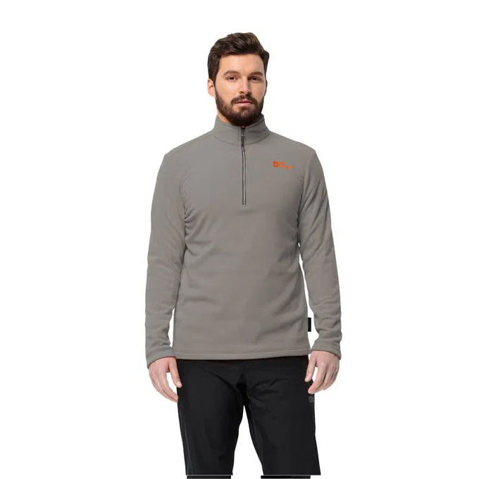 Jack Wolfskin Taunus HZ Gri Erkek Polar