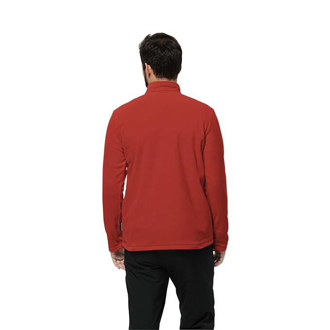 Jack Wolfskin Taunus HZ Kırmızı Erkek Polar