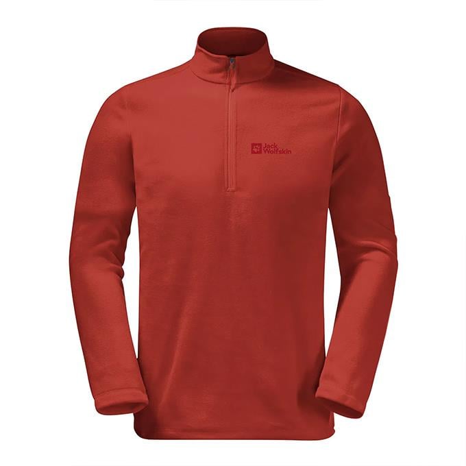 Jack Wolfskin Taunus HZ Kırmızı Erkek Polar