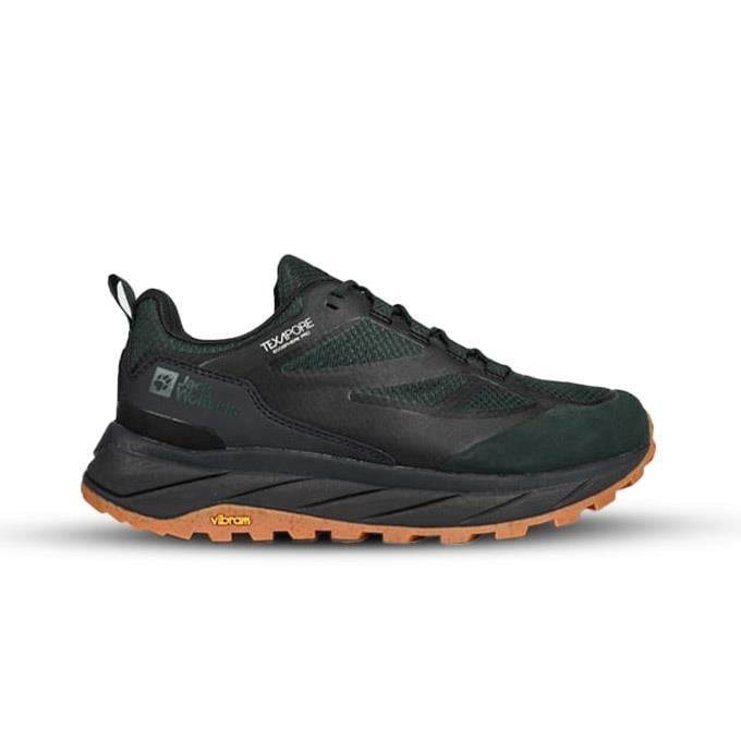 Jack Wolfskin Terraventure Texapore Low M Erkek Black Olive Outdoor Ayakkabı