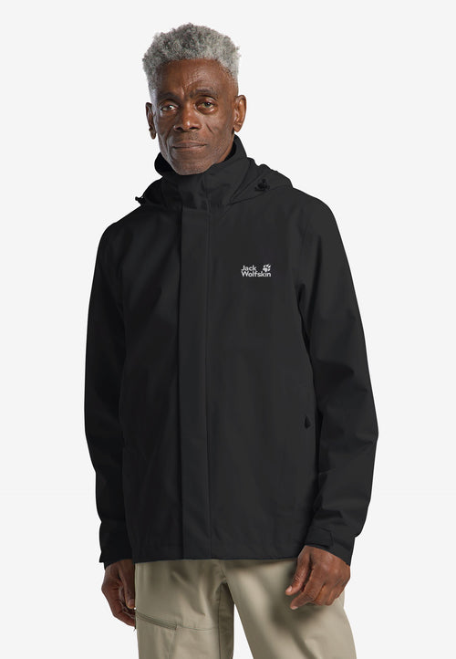 Jack Wolfskin  Trailtime 2L  Erkek Ceket - Siyah
