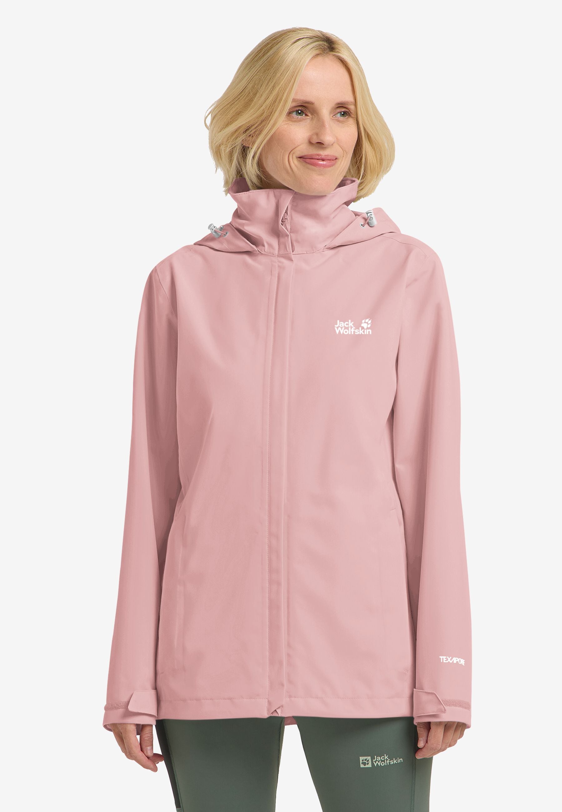 Jack Wolfskin Trailtime 2L Kadın Ceket - Gül