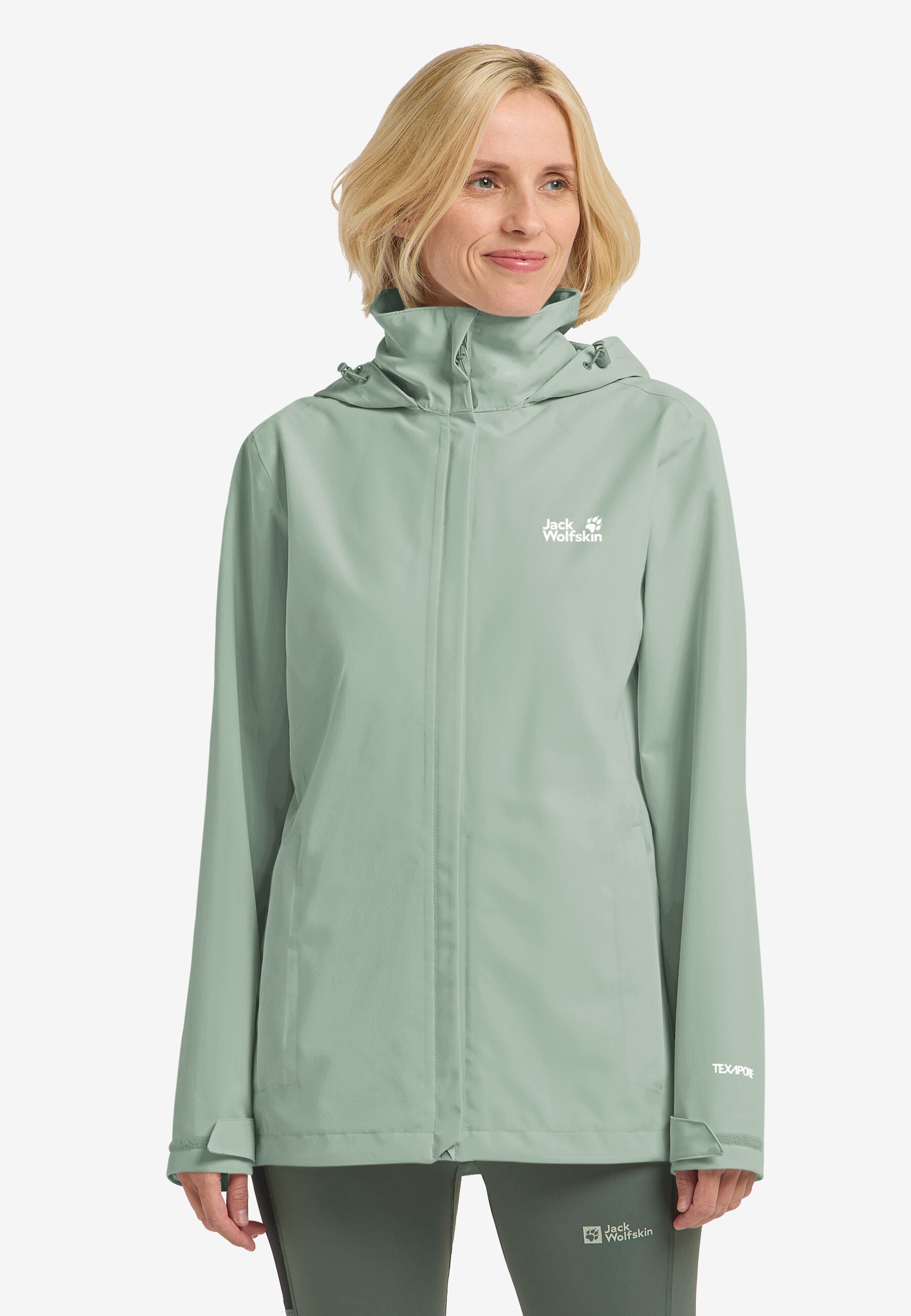 Jack Wolfskin Trailtime 2L Kadın Ceket - Yeşil