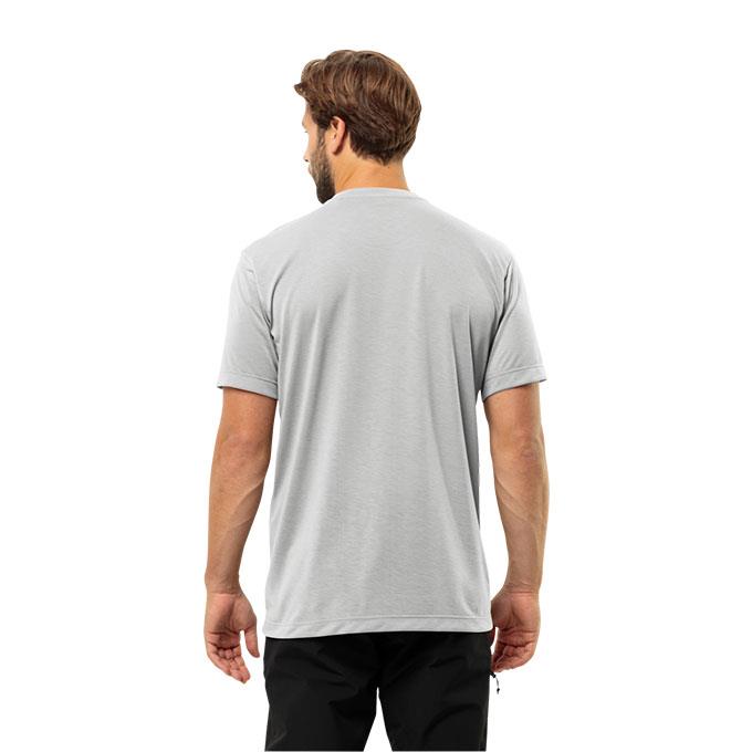 Jack Wolfskin Vonnan Gri Erkek T-Shirt