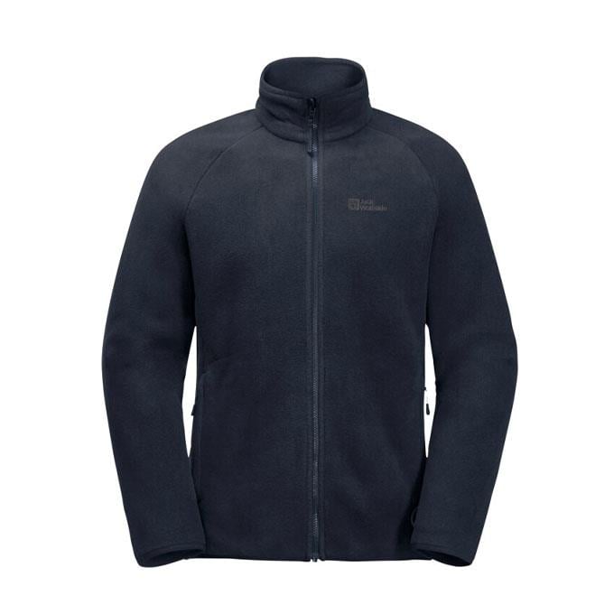 Jack Wolfskin Waldsteig Full Zipper Lacivert Erkek Polar