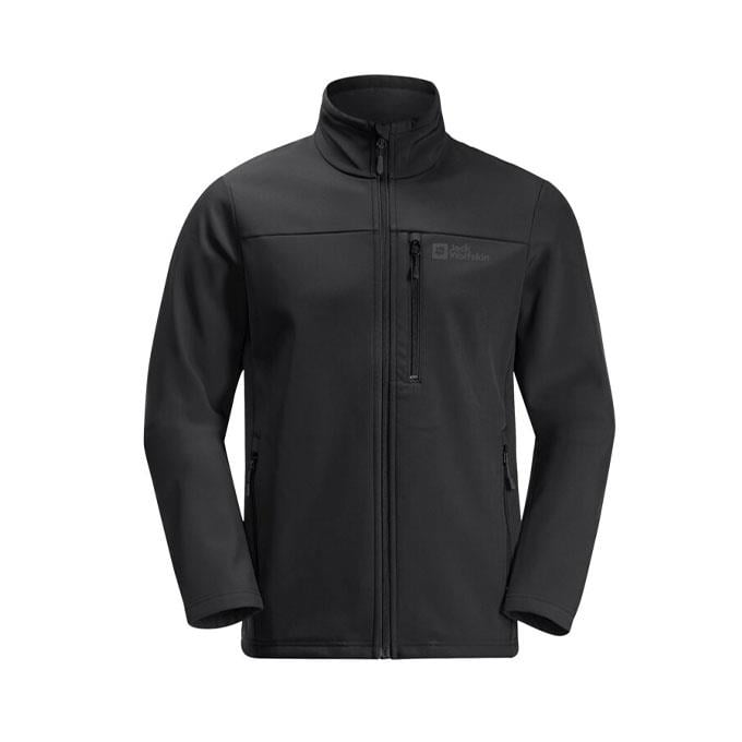 Jack Wolfskin Whirlwind Siyah Erkek Mont