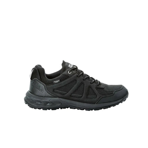 Jack Wolfskin Woodland 2 Texapore Low Kadın Outdoor Ayakkabı - Siyah
