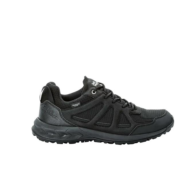 Jack Wolfskin Woodland 2 Texapore Low W Kadın Black Outdoor Ayakkabı