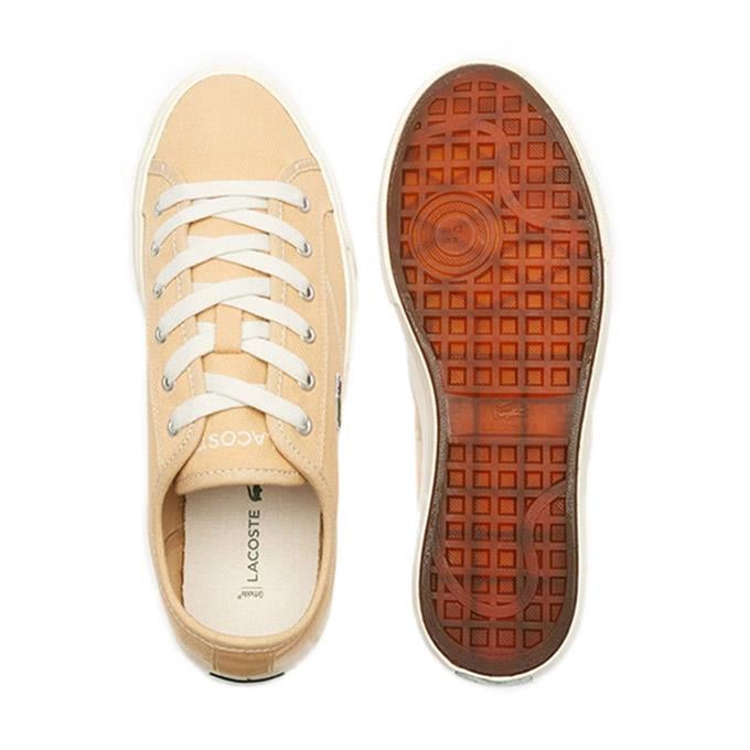 Lacoste Backcourt Erkek Kahverengi-Beyaz Sneaker