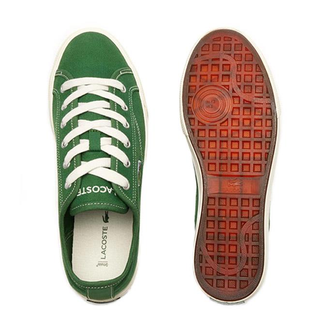 Lacoste Backcourt Erkek Yeşil-Beyaz Sneaker