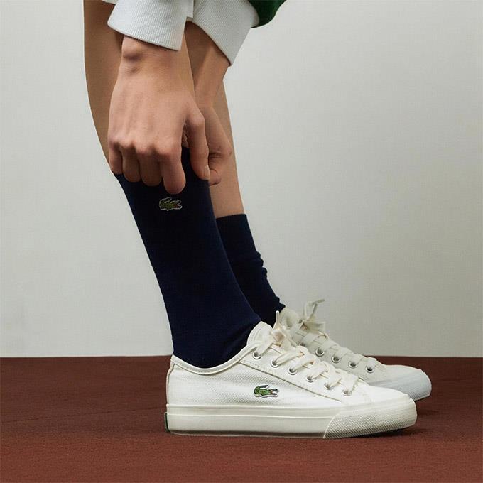 Lacoste Backcourt Kadın Bej Sneaker