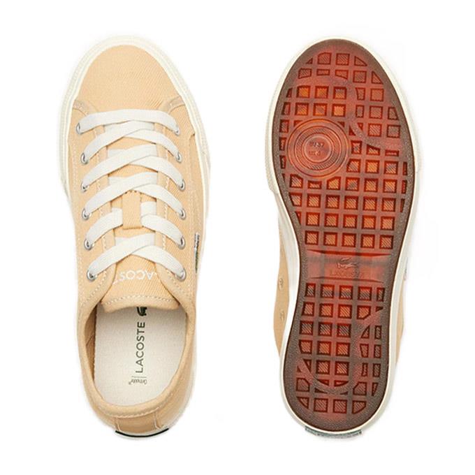 Lacoste Backcourt Kadın Kahverengi-Beyaz Sneaker
