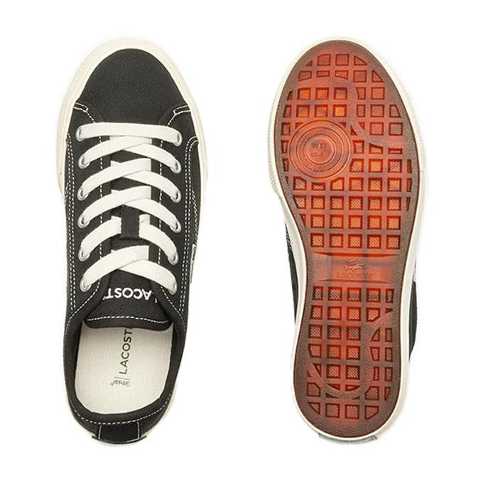 Lacoste Backcourt Kadın Siyah-Beyaz Sneaker