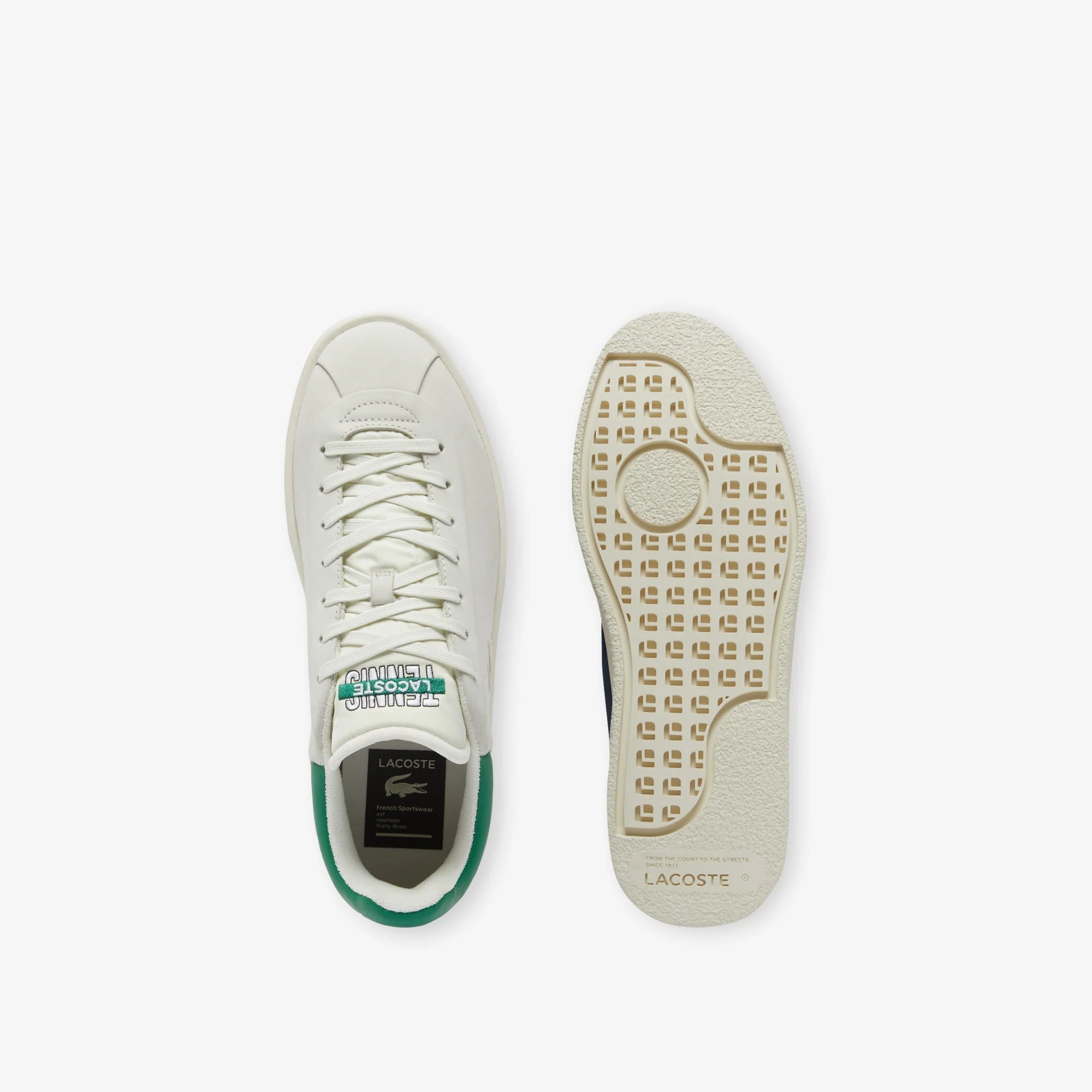 Lacoste Baseshot Premium Erkek Sneaker - Kırık Beyaz