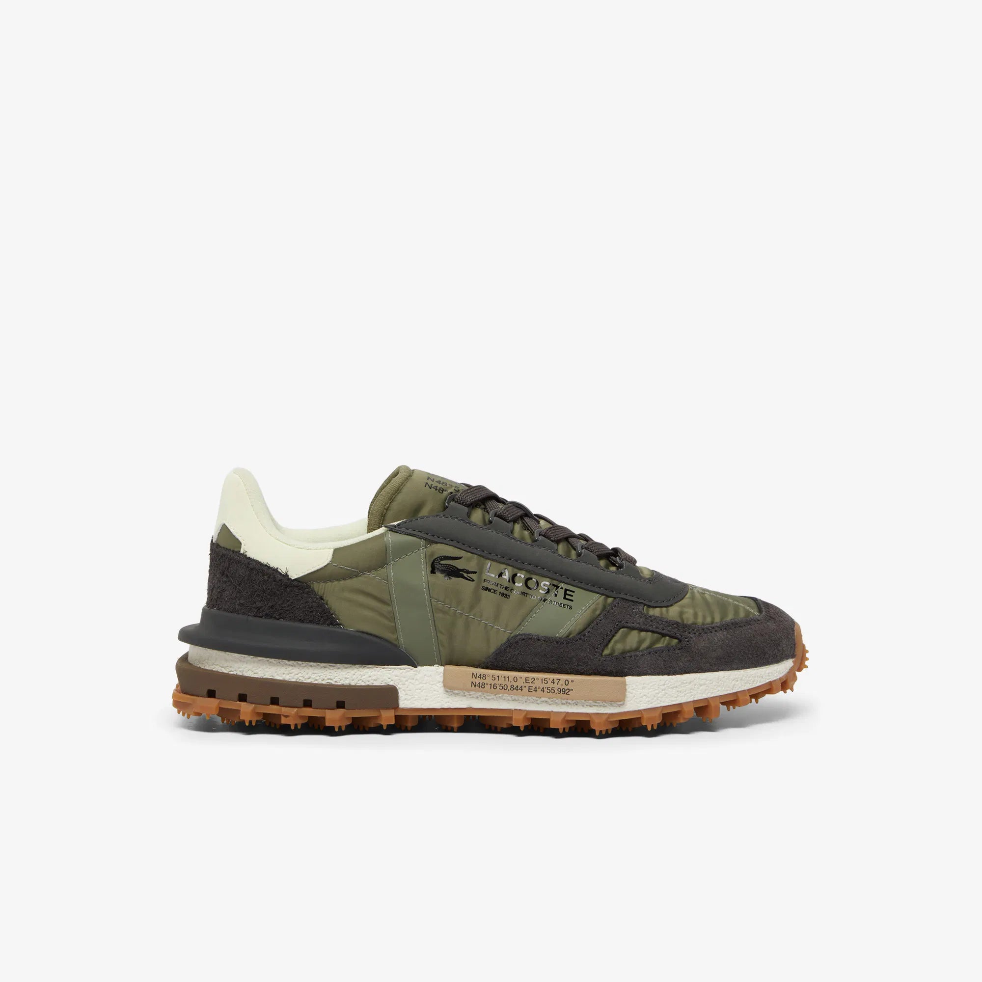 Lacoste Elıte Actıve Erkek Khk/Dk Grn Sneaker