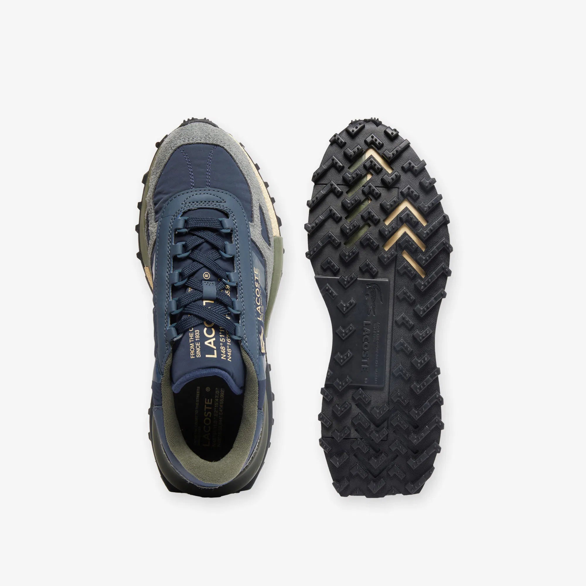 Lacoste Elite Active Gri Erkek Sneaker