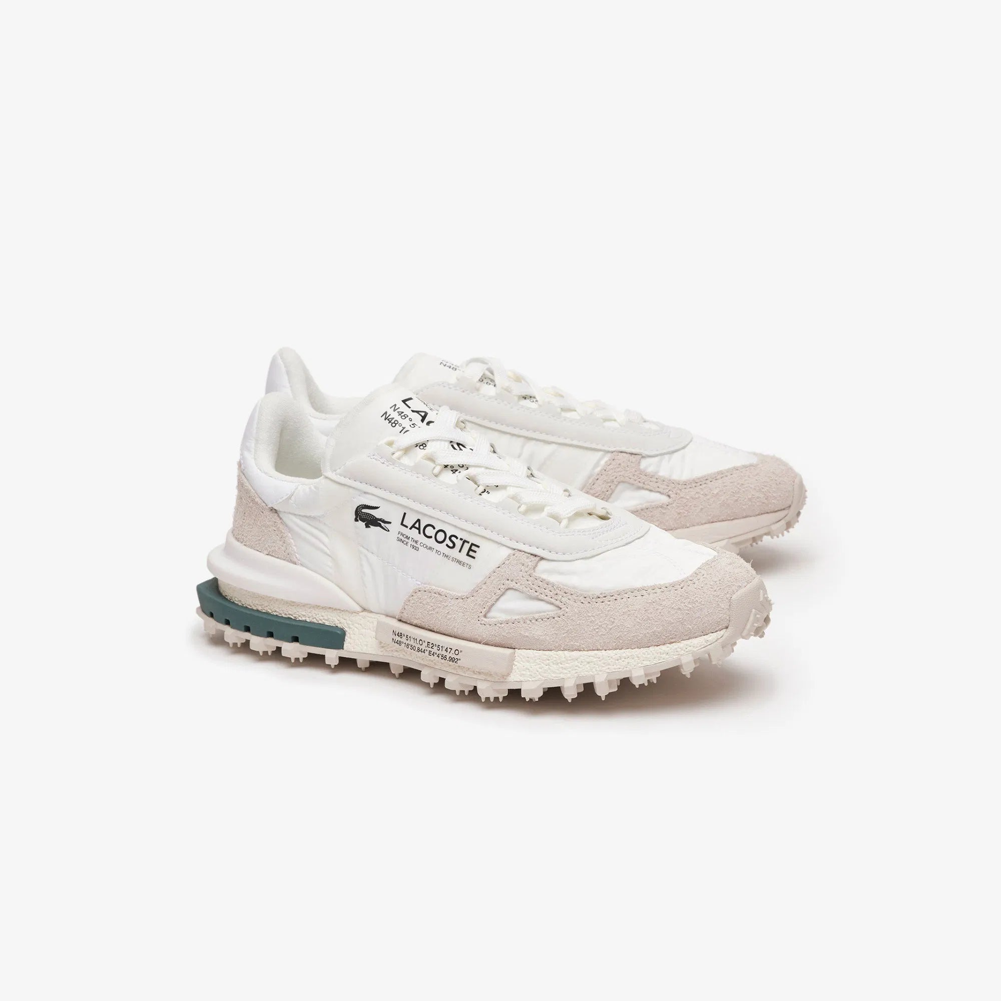 Lacoste Elıte Actıve Erkek Wht/Dk Grn Sneaker