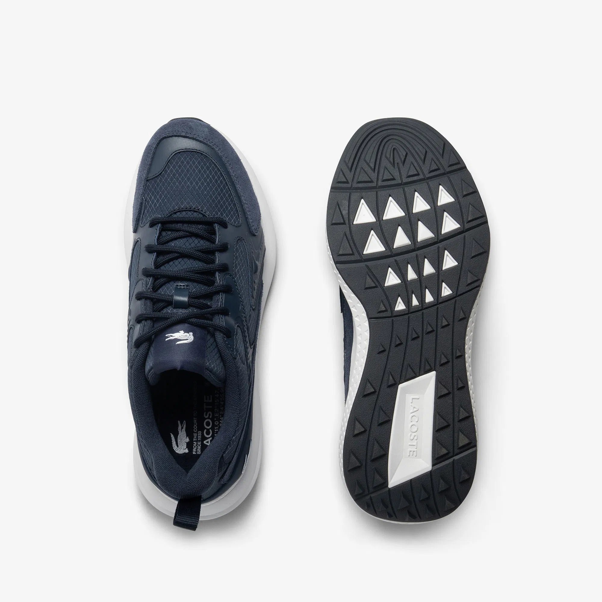 Lacoste L003 Evo Erkek Sneaker - Mavi - görsel 5