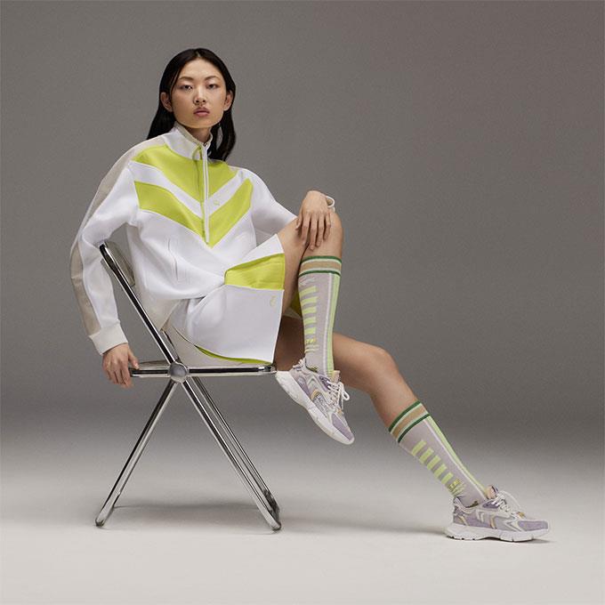Lacoste L003 Neo Kadın Lila-Beyaz Sneaker
