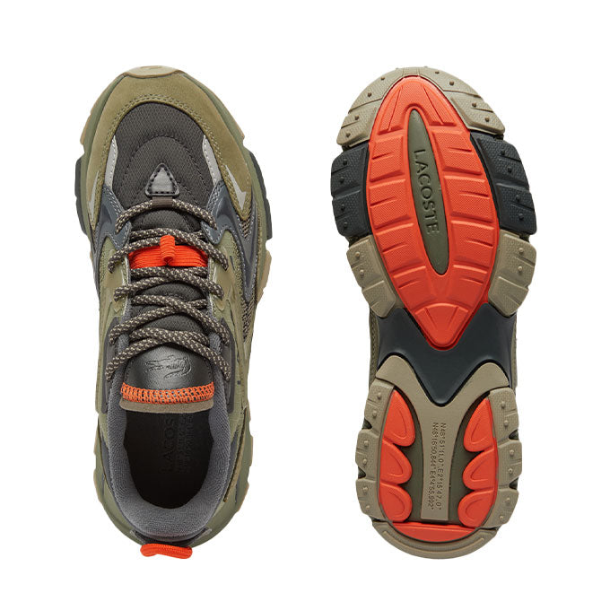Lacoste L003 Neo Tech Kadın Haki-Turuncu Sneaker