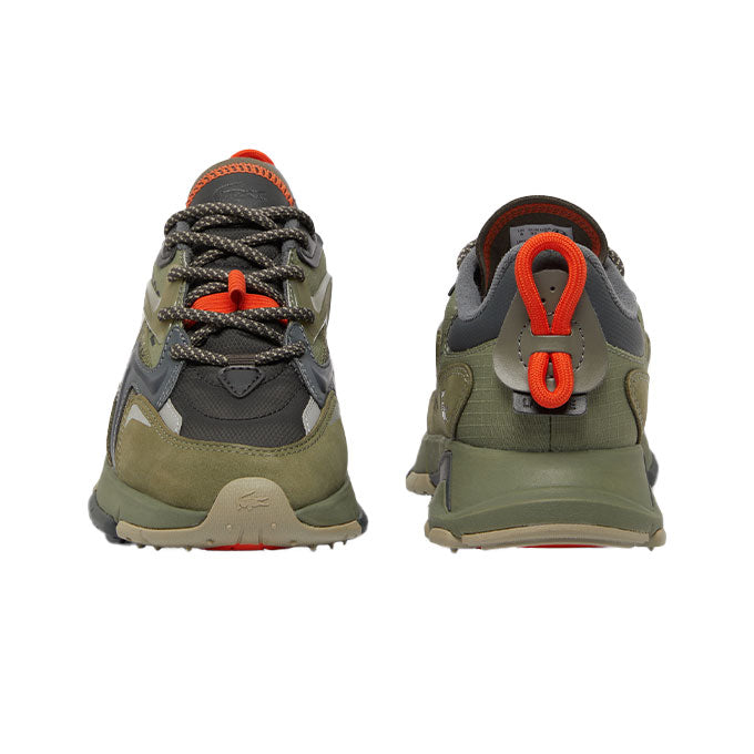 Lacoste L003 Neo Tech Kadın Haki-Turuncu Sneaker