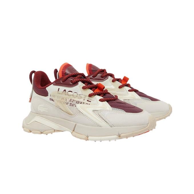 Lacoste L003 Neo Tech Kadın Haki-Turuncu Sneaker