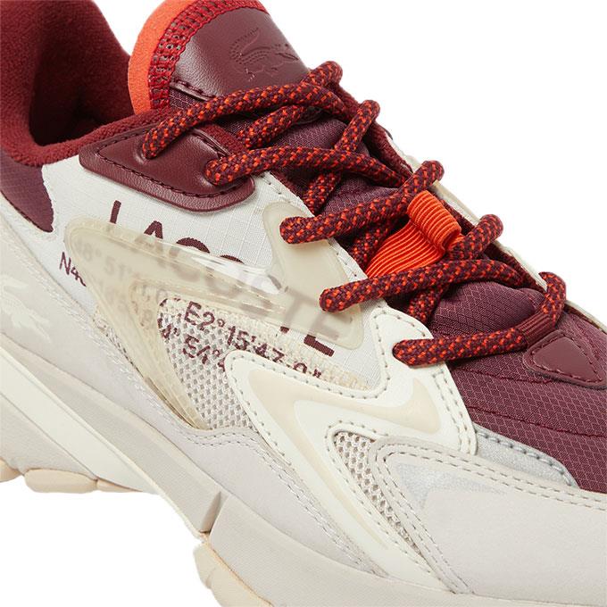 Lacoste L003 Neo Tech Kadın Haki-Turuncu Sneaker