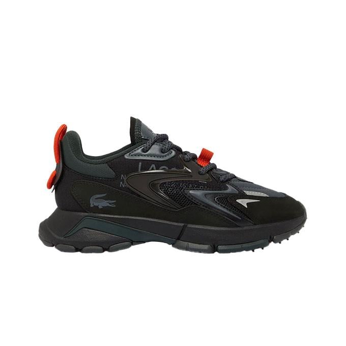 Lacoste L003 Neo Tech Kadın Siyah-Turuncu Sneaker