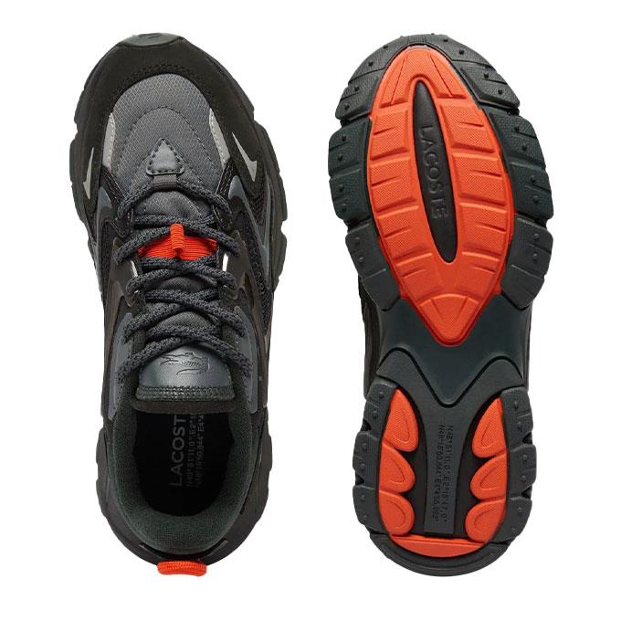 Lacoste L003 Neo Tech Kadın Siyah-Turuncu Sneaker