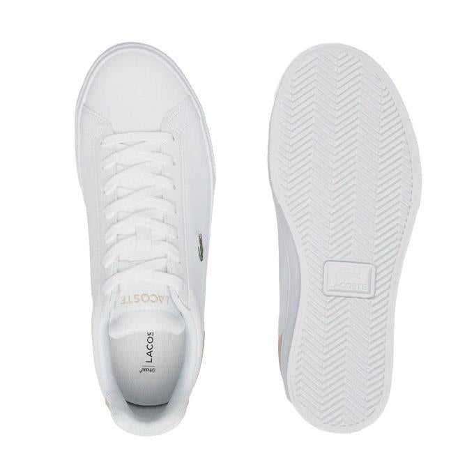 Lacoste Lerond Kadın Beyaz-Açık Pembe Sneaker