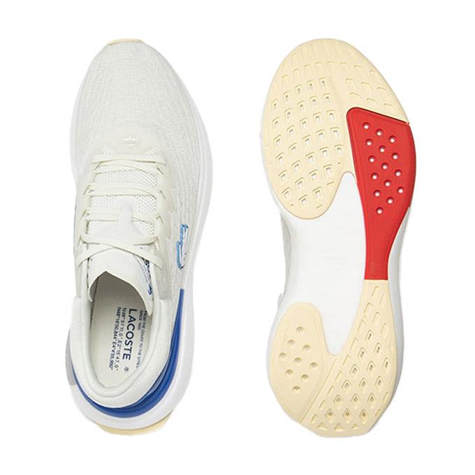 Lacoste Neo Run Lıte Erkek Beyaz-Mavi-Kırmızı Sneaker