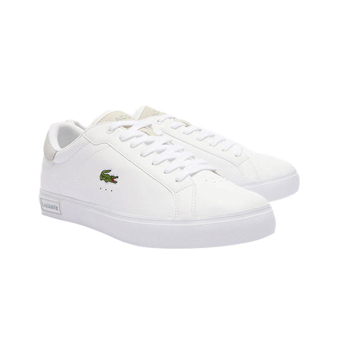 Lacoste Powercourt Erkek Beyaz-Gri Sneaker