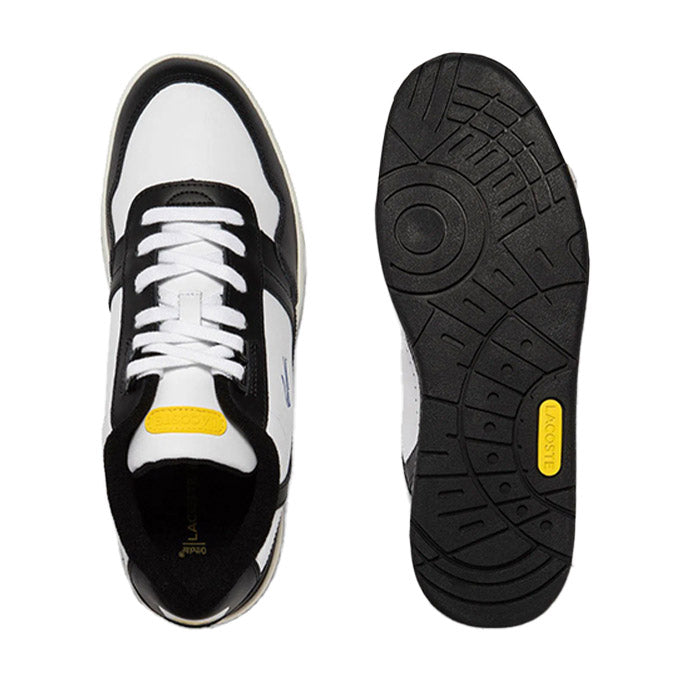 Lacoste T-Clıp 123 6 Sma Erkek Beyaz-Siyah Sneaker