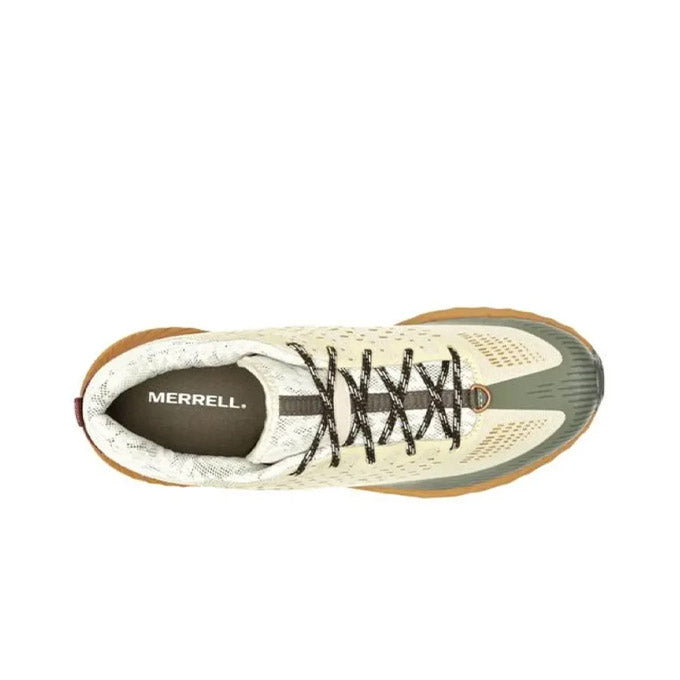 Merrell Agılıty Peak 5 Erkek Oyster/Olıve Koşu - Yürüyüş Ayakkabısı