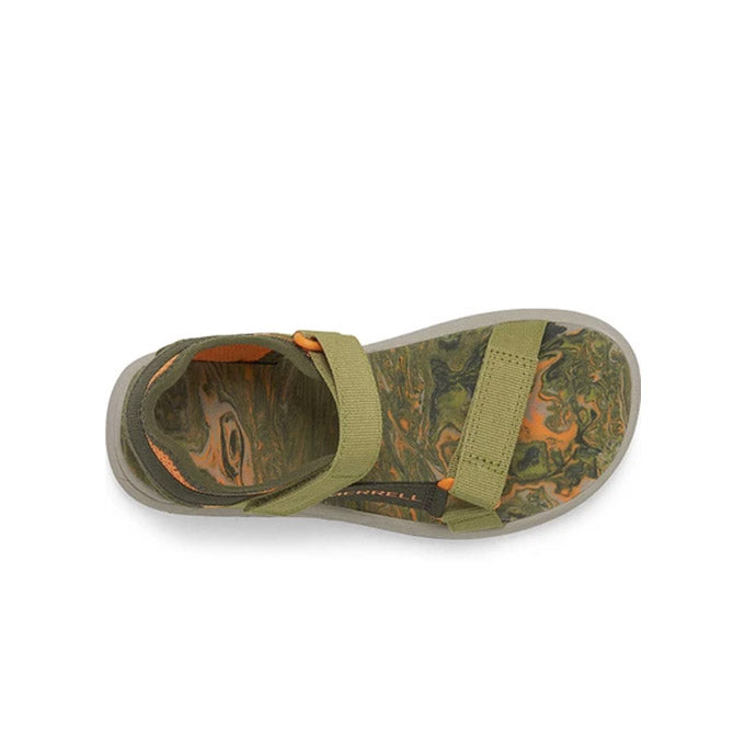 Merrell Kahuna Web 2.0 Çocuk - Erkek Olıve/Orange Sandalet
