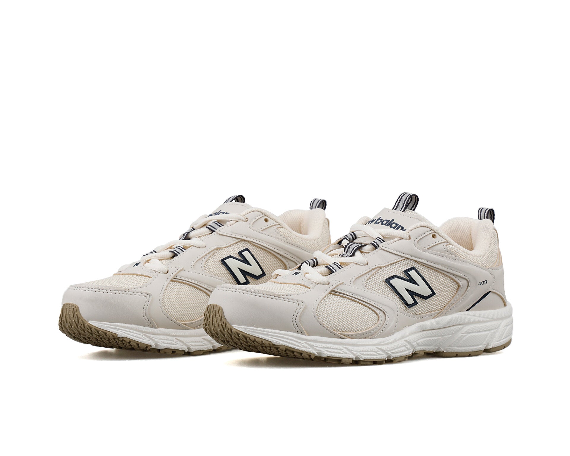 New Balance 408 Kadın Sneaker - Krem-Lacivert
