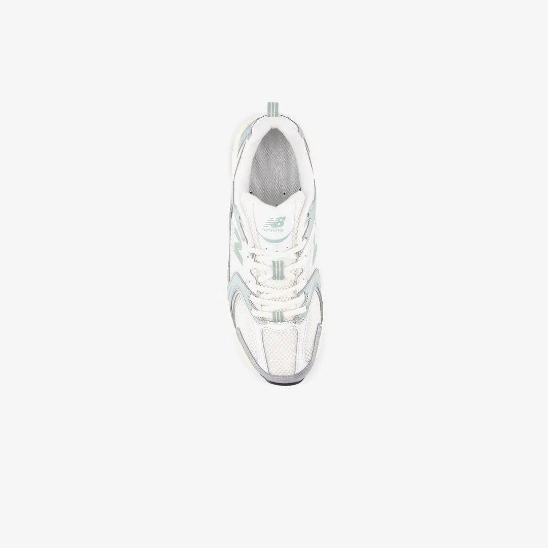 New Balance 530 Kadın Sneaker - Beyaz-Açık Yeşil