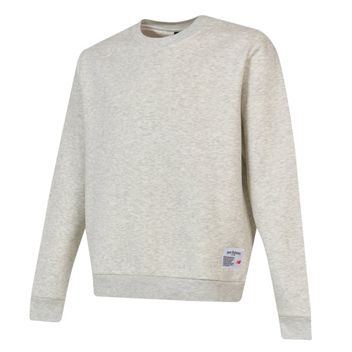 New Balance Lifestyle Erkek Sweat - Gri