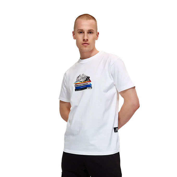 New Balance Lifestyle Beyaz Erkek T-Shirt