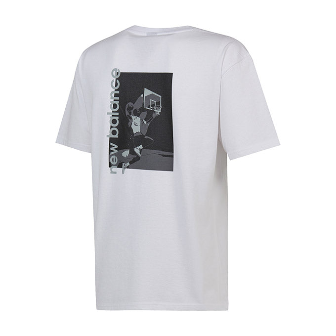 New Balance Lifestyle Beyaz Erkek T-Shirt