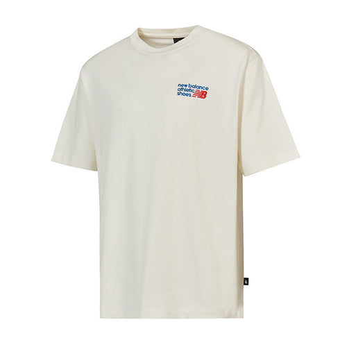 New Balance Lifestyle Beyaz Erkek T-Shirt