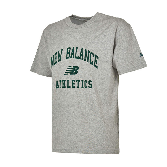 New Balance Lifestyle Gri Erkek T-Shirt