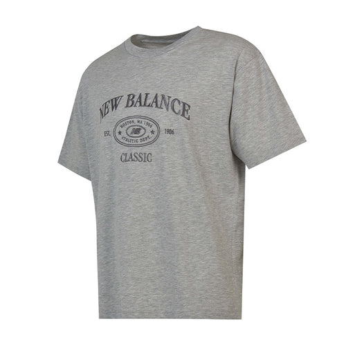 New Balance Lifestyle Erkek T-Shirt - Gri